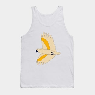 Flying corella Cockatoo Tank Top